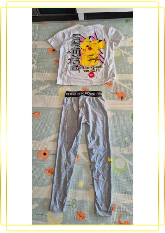 Pokemon girls' leggings and t-shirt set – photo 2